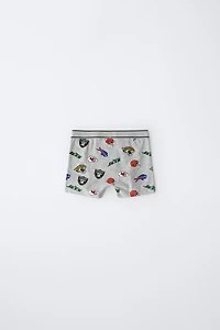 6-14 YEARS / TWO-PACK OF NFL © OUTER STUFF BOXERS