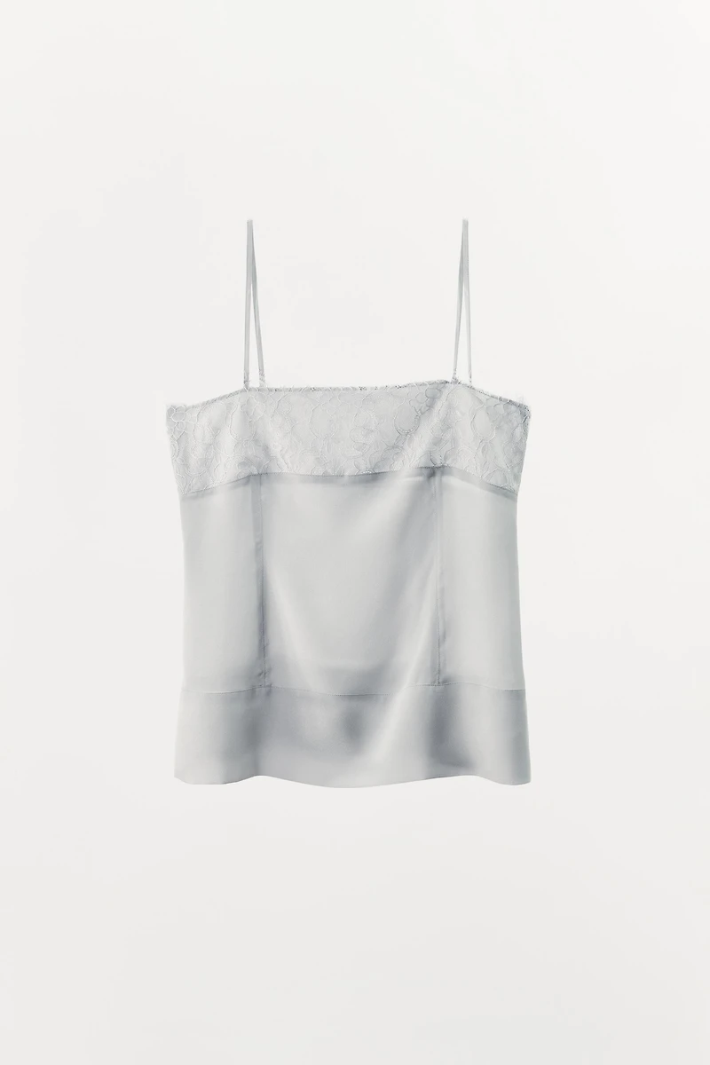 GEORGETTE LACE TOP