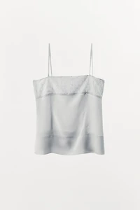 GEORGETTE LACE TOP