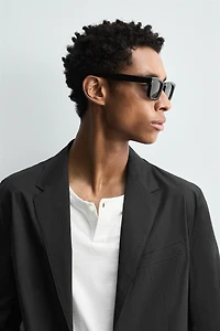 POPLIN SUIT BLAZER