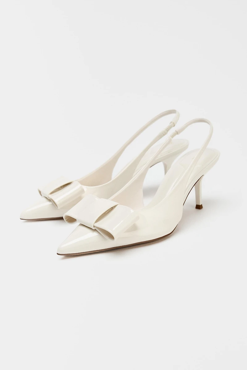 TALONS EFFET VERNI LACET