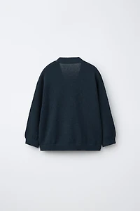 GILET EN MAILLE UNI