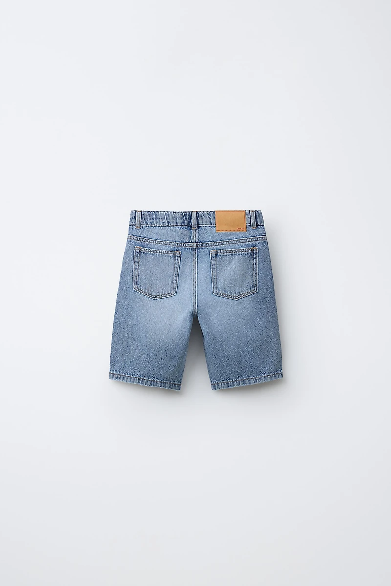 BERMUDA DENIM STRAIGHT