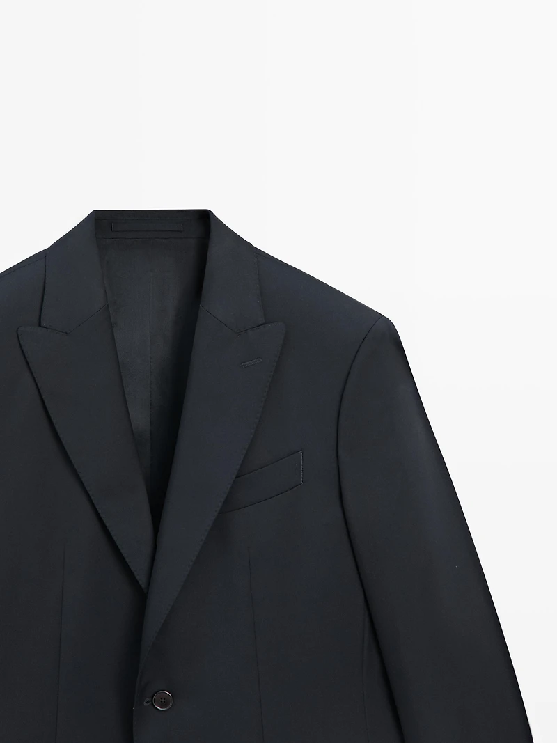 Veste de costume 100 % laine froide