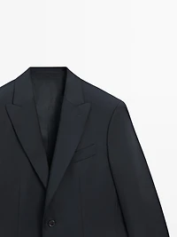 Veste de costume 100 % laine froide