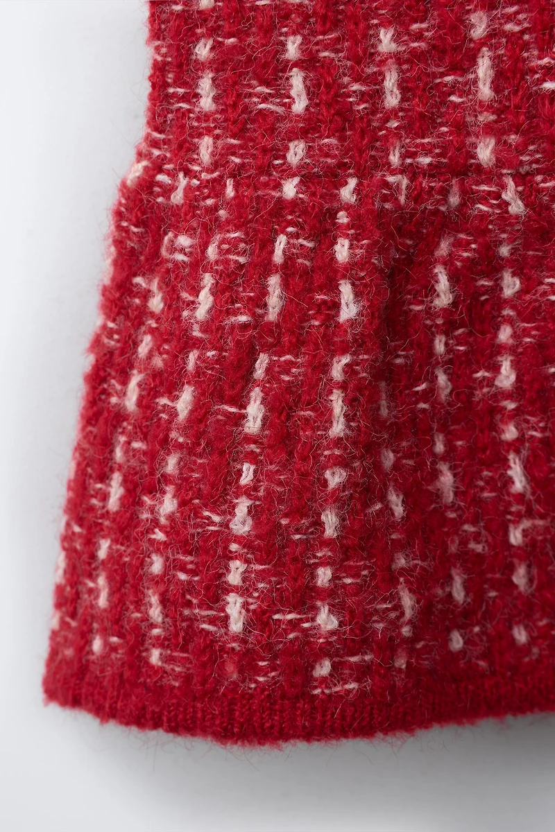 STRUCTURE KNIT DRESS