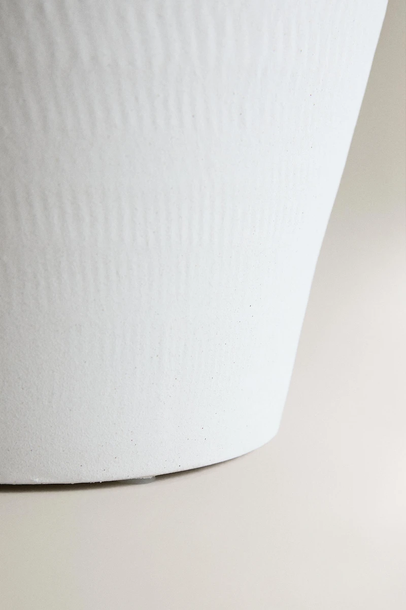 TEXTURED CERAMIC VASE