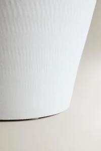 TEXTURED CERAMIC VASE