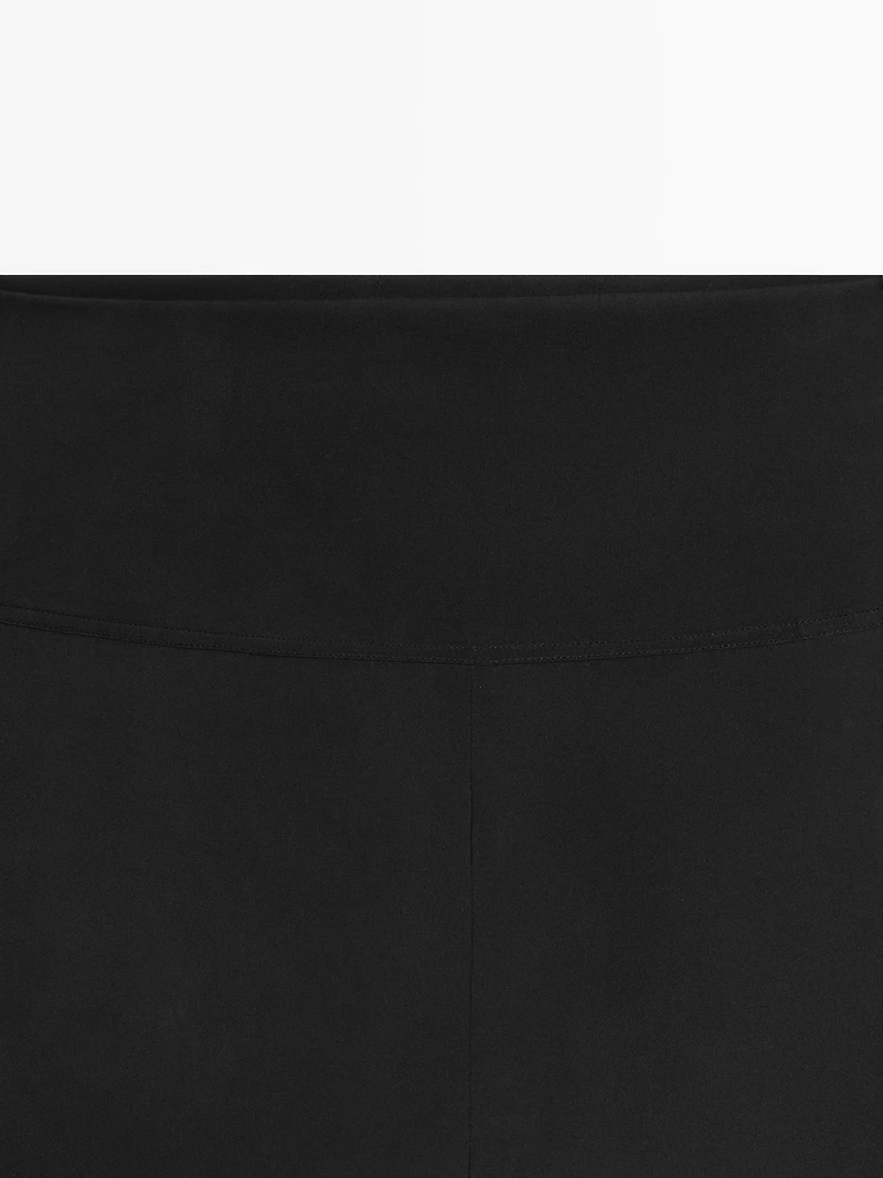 Silk blend leggings