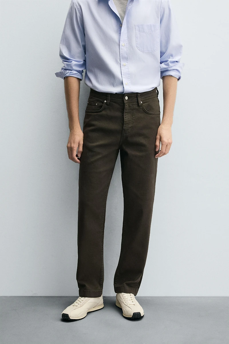 PANTALON STRAIGHT FIT