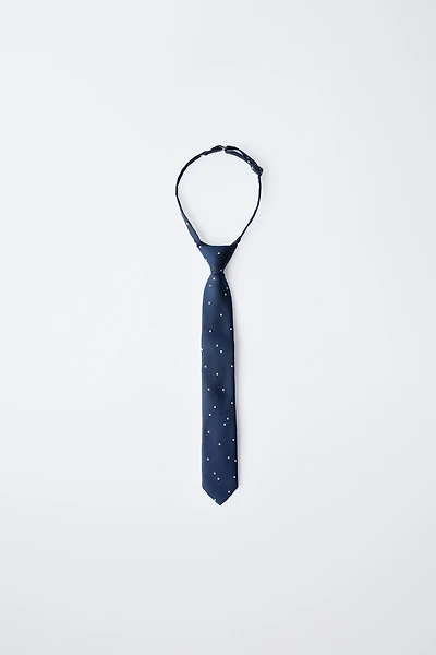 POLKA DOT PRINT TIE