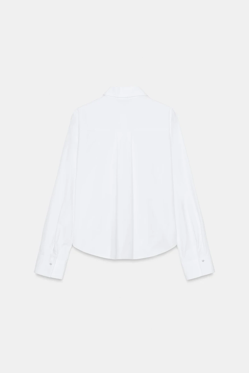 PEARL POPLIN SHIRT