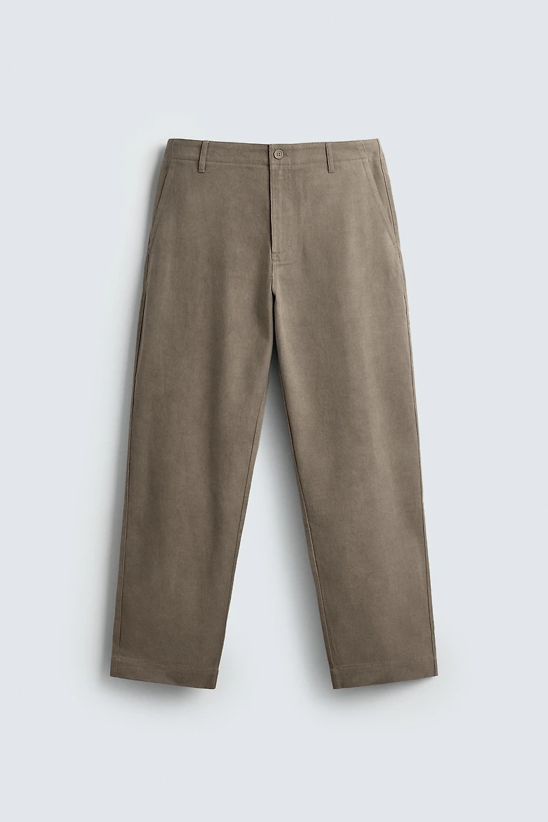 PANTALON CHINO LAVÉ