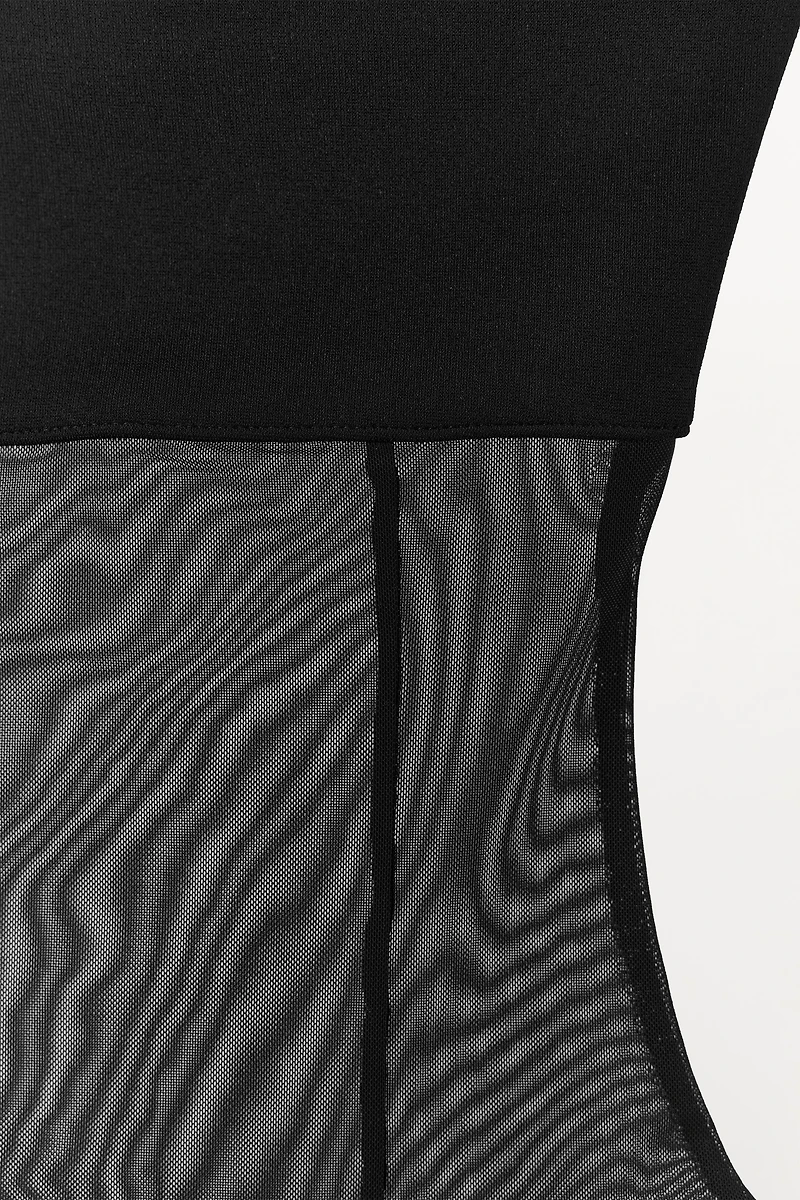 BODY BANDEAU EN TULLE COMBINÉ