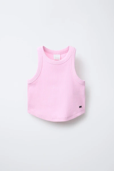 RIBBED SWIMMER T-SHIRT