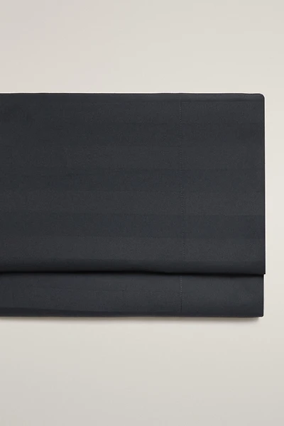 STRIPED SATEEN FLAT SHEET (500 THREAD COUNT)