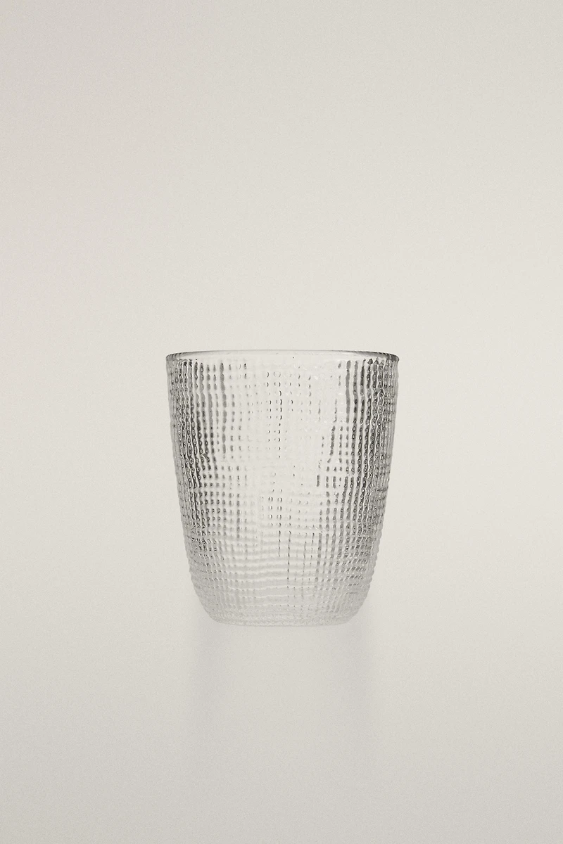 VERRE RELIEF VERRE RECYCLABLE
