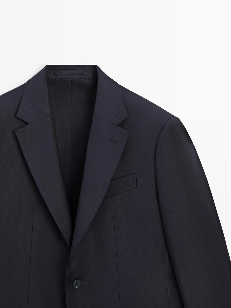 Blazer 100 % laine froide