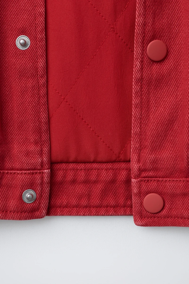 VESTE COL CONTRASTE PIÈCES