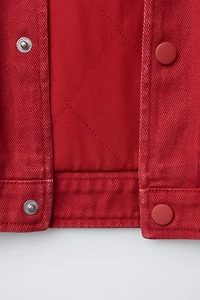 VESTE COL CONTRASTE PIÈCES