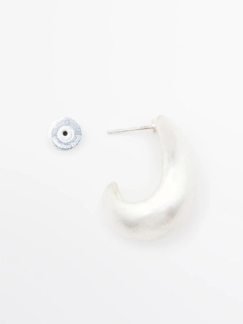 Boucles d’oreilles noisette