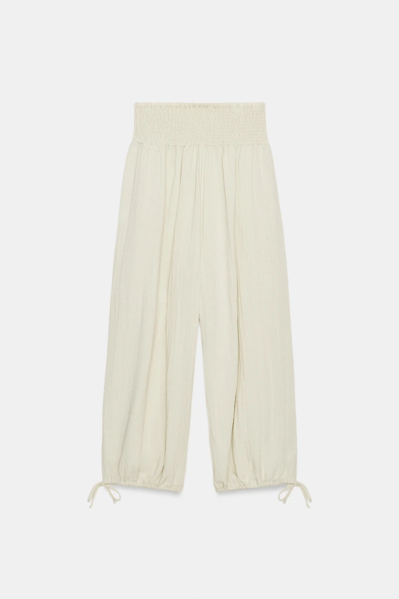 ELASTIC WAIST PANTS