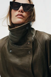 ZW COLLECTION LIMITED EDITION OVERSIZED LEATHER JACKET