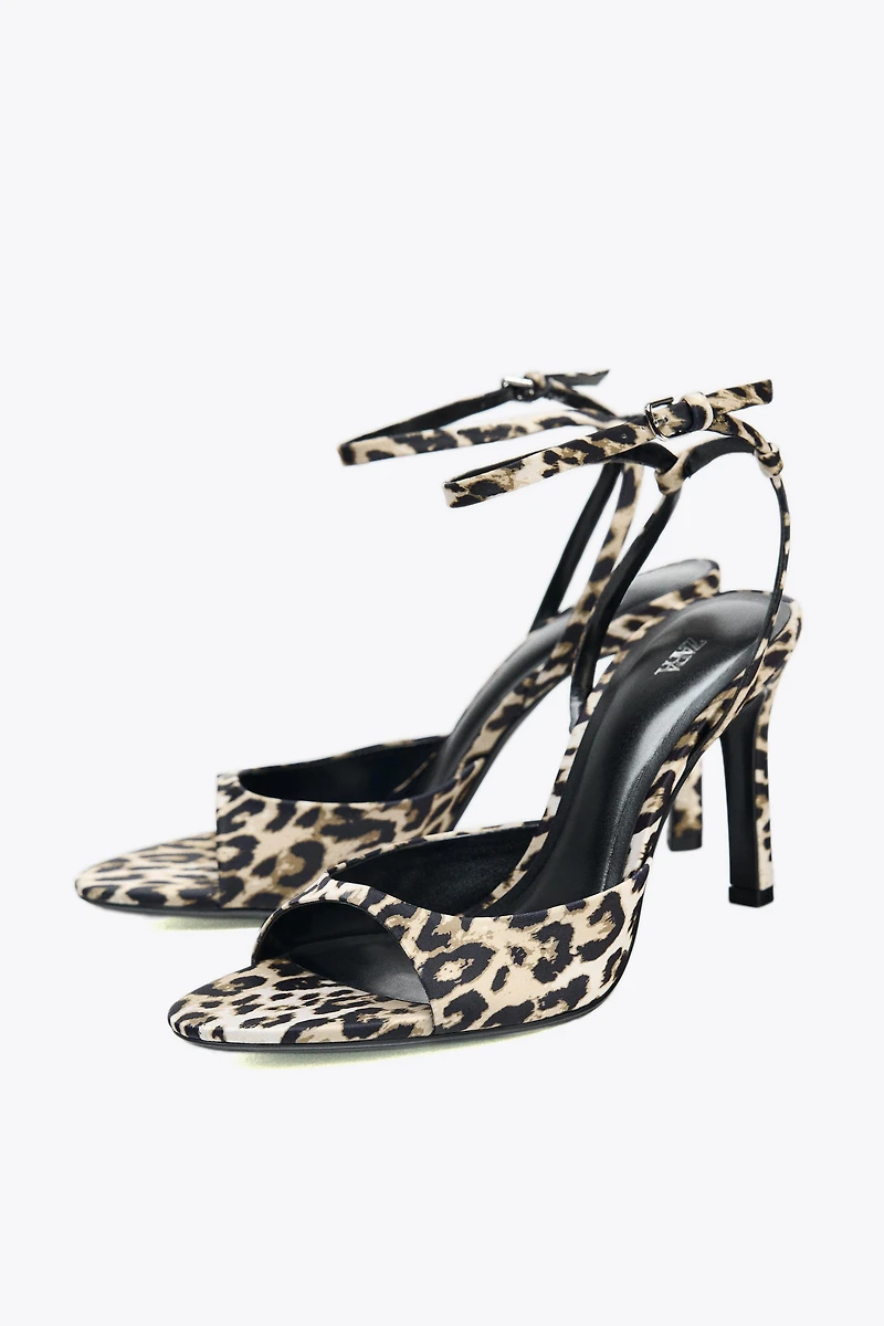 ANIMAL PRINT SANDALS