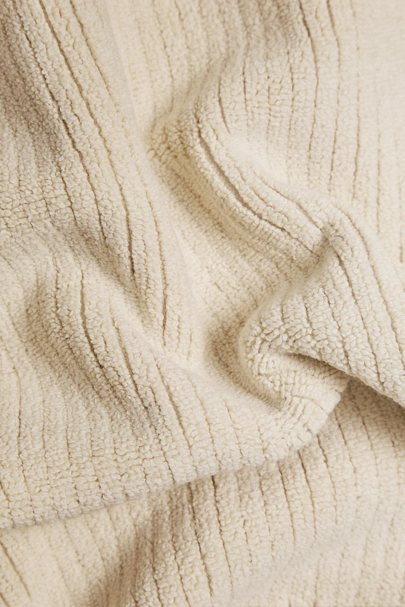 RIBBED TEXTURED BATH MAT