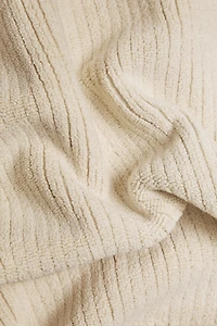 RIBBED TEXTURED BATH MAT