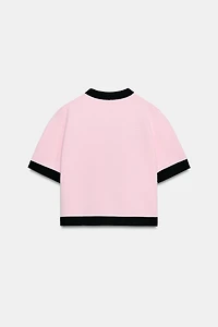 COMBINATION SHORT SLEEVE KNIT JACKET