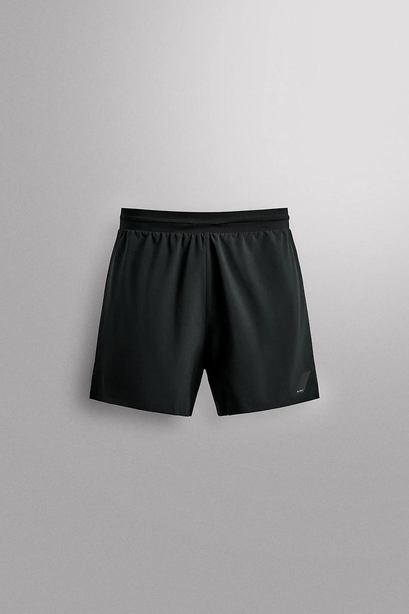 COLOR BLOCK RUNNING SHORTS