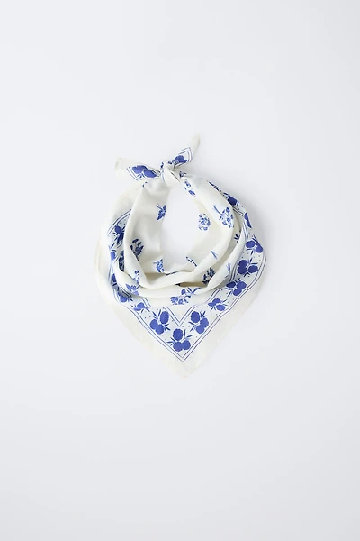 BANDANA CARRÉE FLEURS
