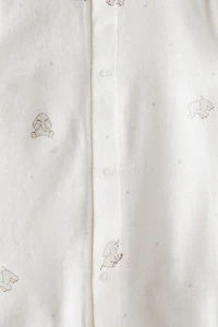 CHILDREN'S ELEPHANT SHORT ROMPER