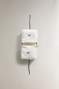 COTTON TOILETRY BAG WASH AND CLEAN