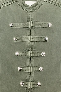 FITTED BUTTON JACKET