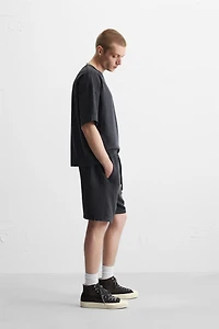 WASHED JOGGER SHORTS