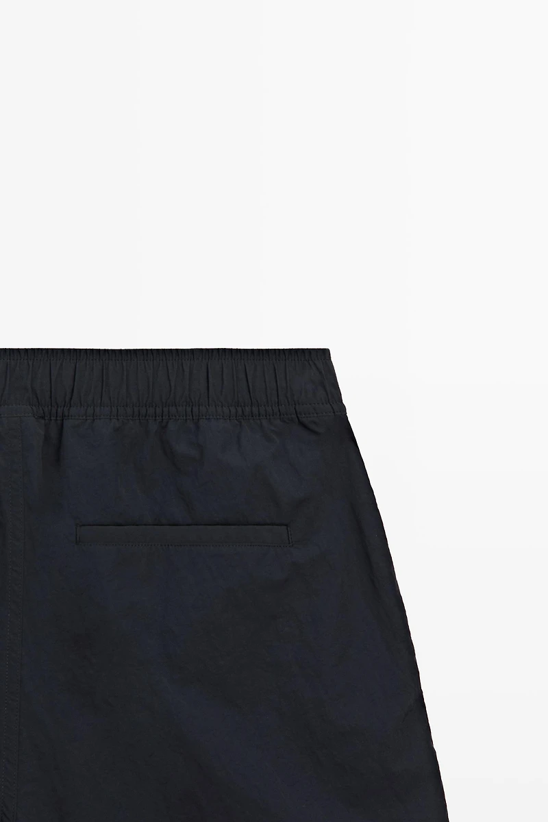 Maillot de bain uni détail taille