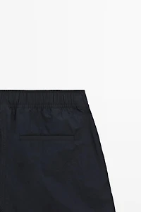 Maillot de bain uni détail taille