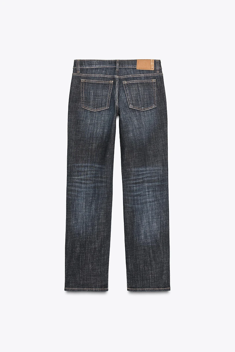 TRF LOW RISE STRAIGHT LEG JEANS
