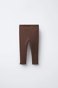KNIT BOW LEGGINGS