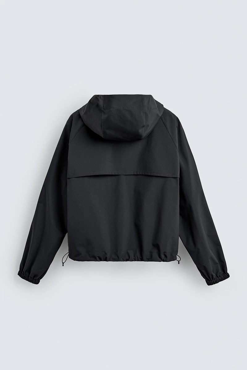 CROPPED FIT WATER REPELLENT JACKET