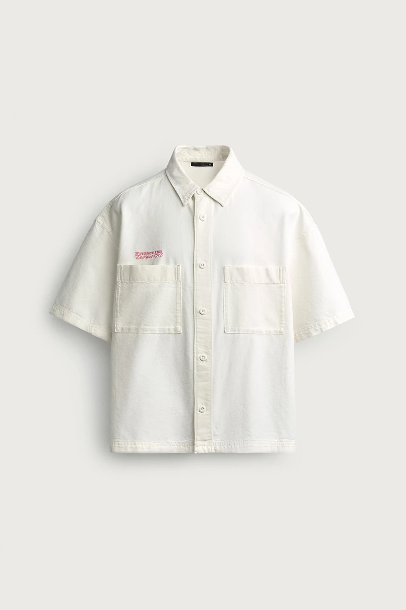 CHEMISE RELAXED FIT BIMATIÈRE