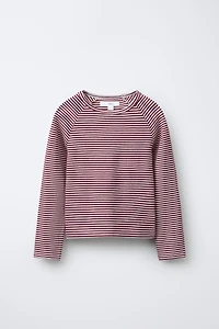 STRIPED T-SHIRT WITH MODAL