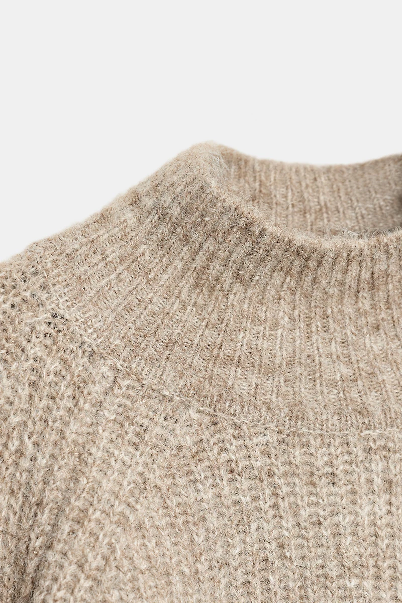 WIDE SLEEVE KNIT JUMPER