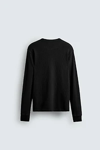 WAFFLE WEAVE T-SHIRT
