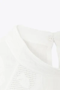 BLOUSE BRODÉE FLEURS