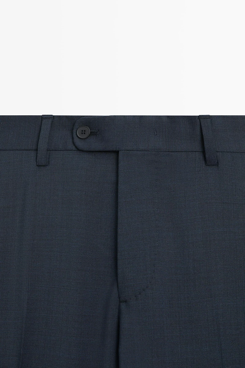 Cold wool suit trousers