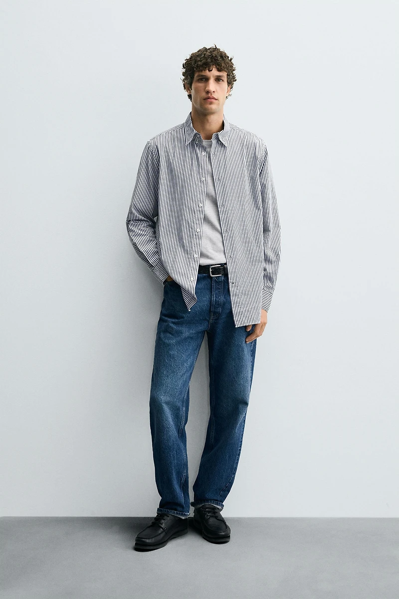 REGULAR FIT STRIPED SHIRT