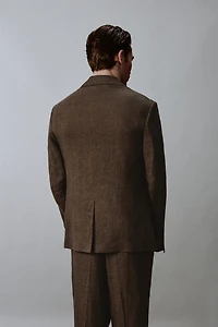 100% LINEN SUIT JACKET